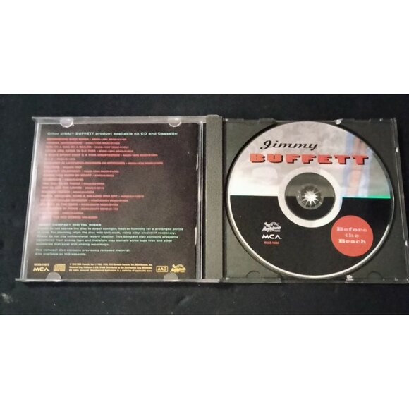 Jimmy Buffett Before The Beach CD Album 1980s MCA Records Classic Rock - Picture 2 of 5